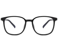 BS0620-0240_Black_Rectangular_TR90_Glasses_corner-front