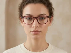 BS0620-0242_Red_Rectangular_TR90_Glasses_corner-tryon_female