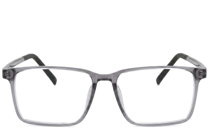 BS0620-0245_Grey_Rectangular_TR90_Glasses_corner-front