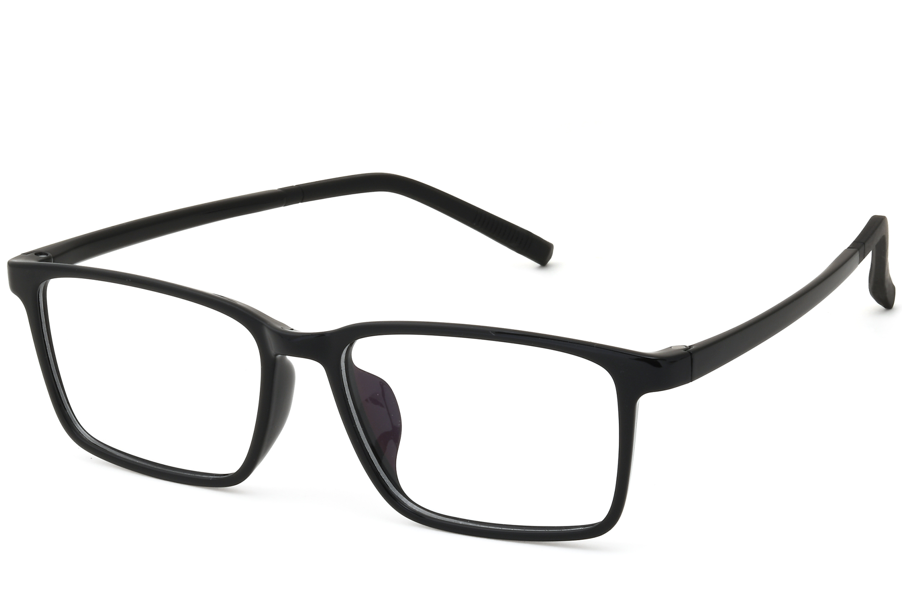 BS0620-0247_Black_Rectangular_TR90_Glasses_corner