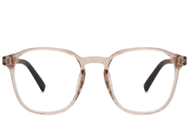 BS0620-0249_Brown_Rectangular_TR90_Glasses_corner-front