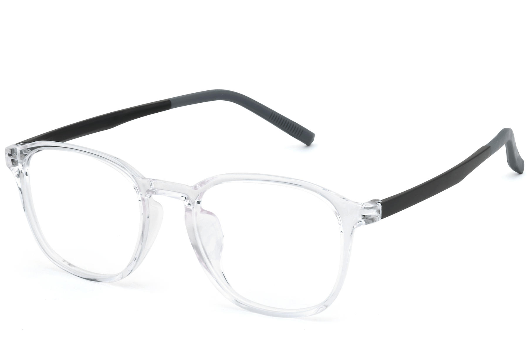 BS0620-0250_Transparent_Rectangular_TR90_Glasses_corner