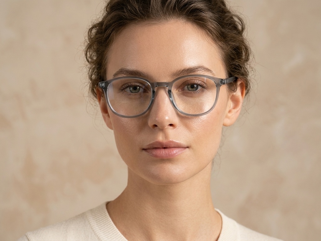 BS0620-0251_Green_Rectangular_TR90_Glasses_corner-tryon_female