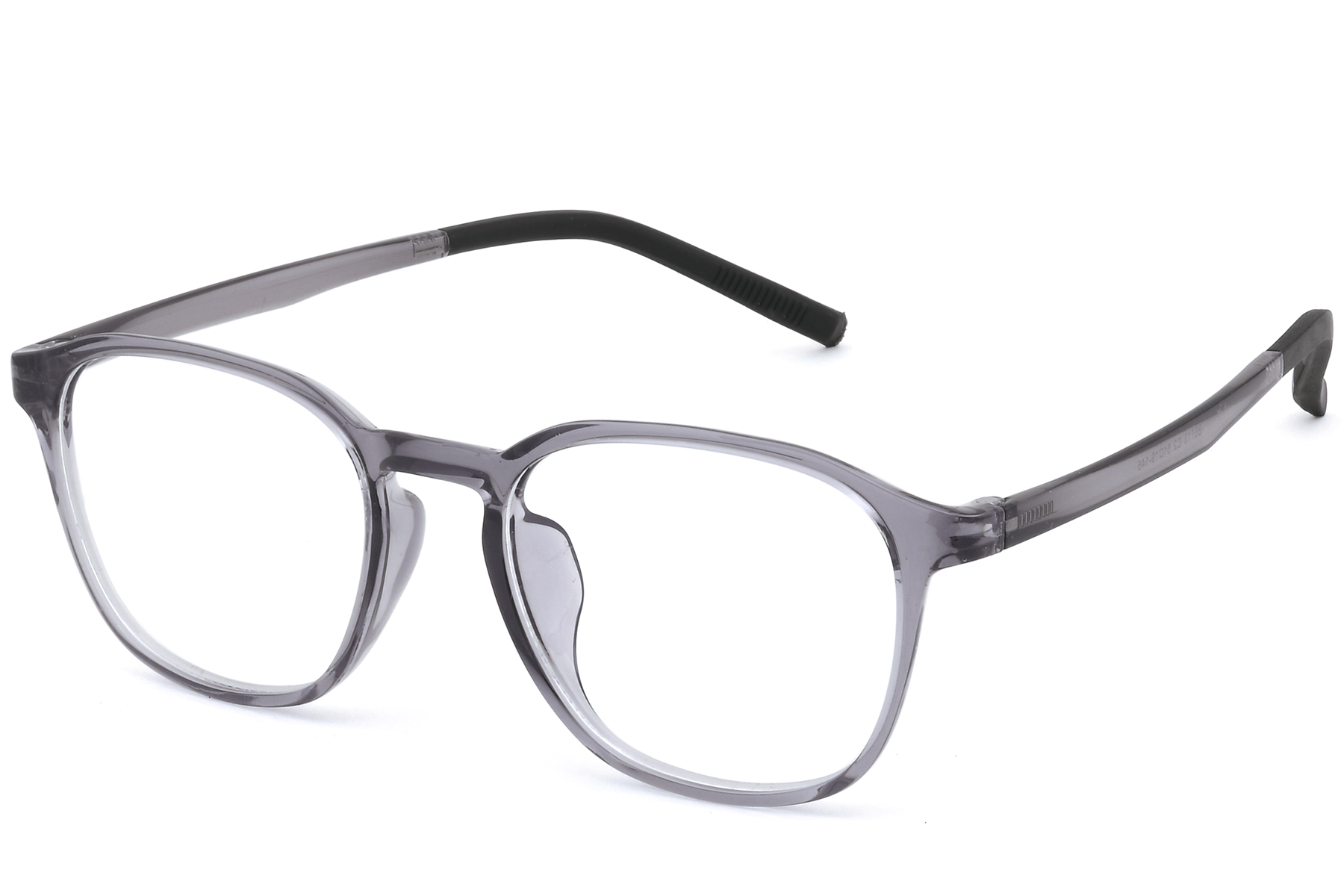 Rectangular Gray TR90 Glasses #BS0620-0252
