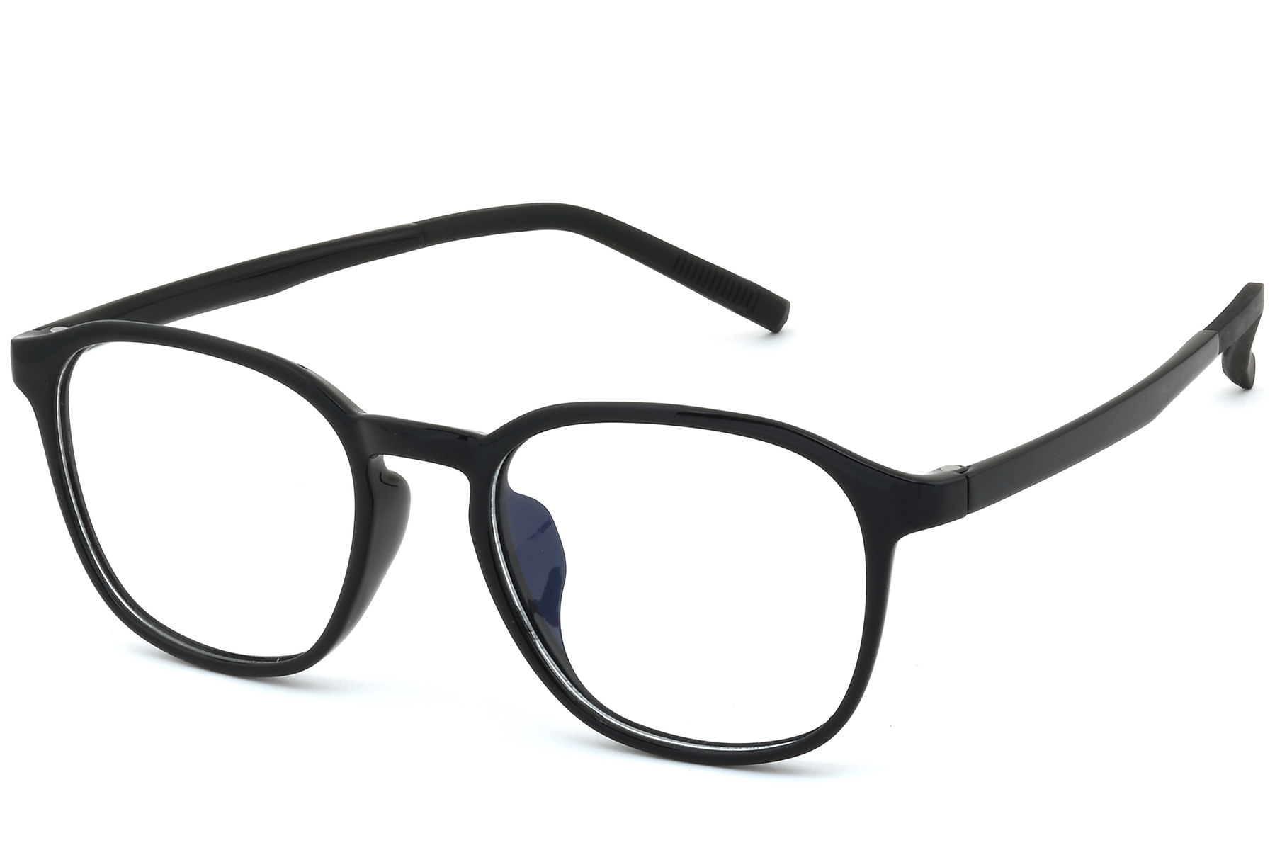 BS0620-0253_Black_Rectangular_TR90_Glasses_corner