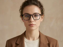 BS0620-0254_Black_Rectangular_TR90_Glasses_corner-tryon_female