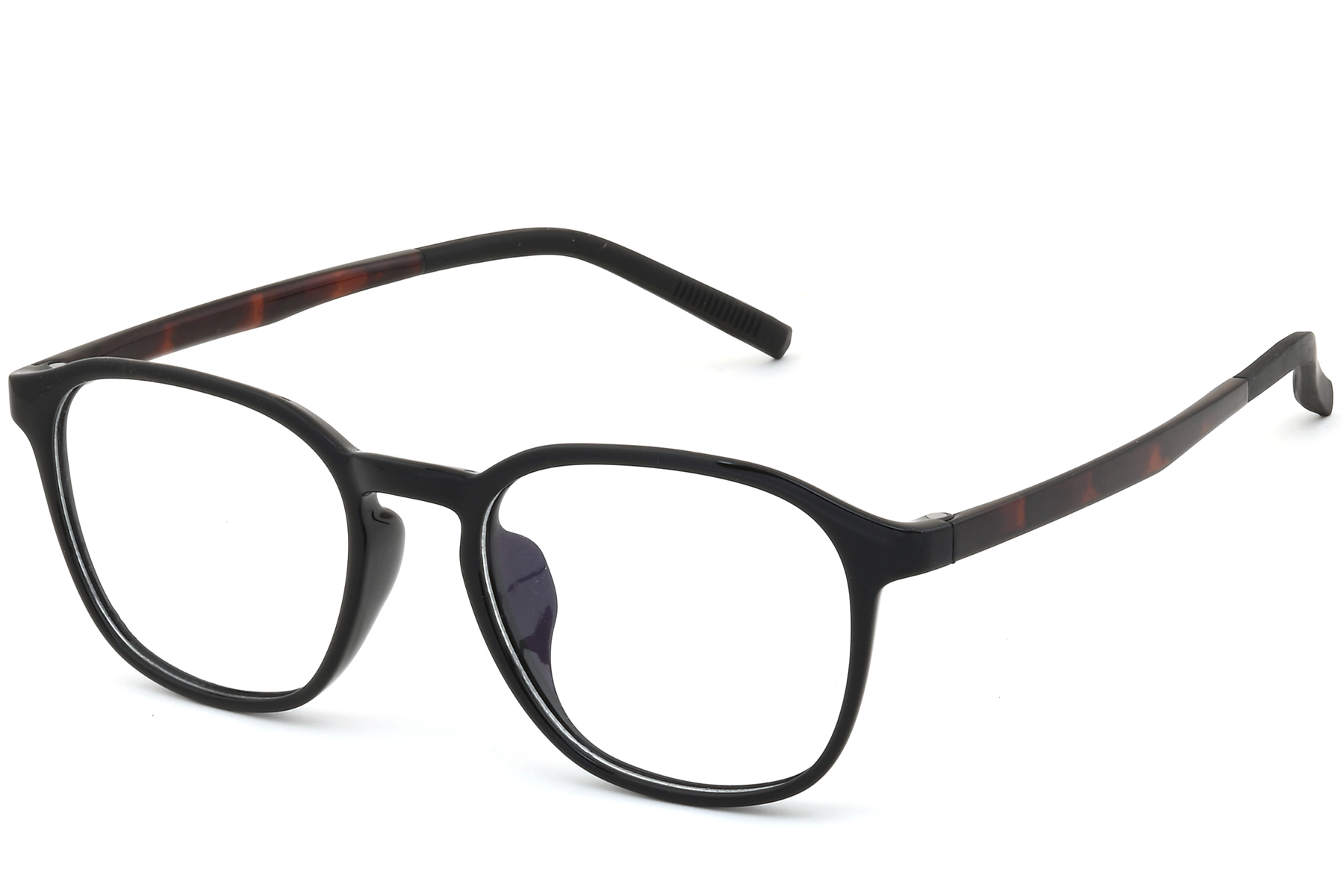BS0620-0254_Black_Rectangular_TR90_Glasses_corner
