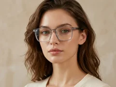 BS0620-0257_Grey_Rectangular_TR90_Glasses_corner-tryon_female