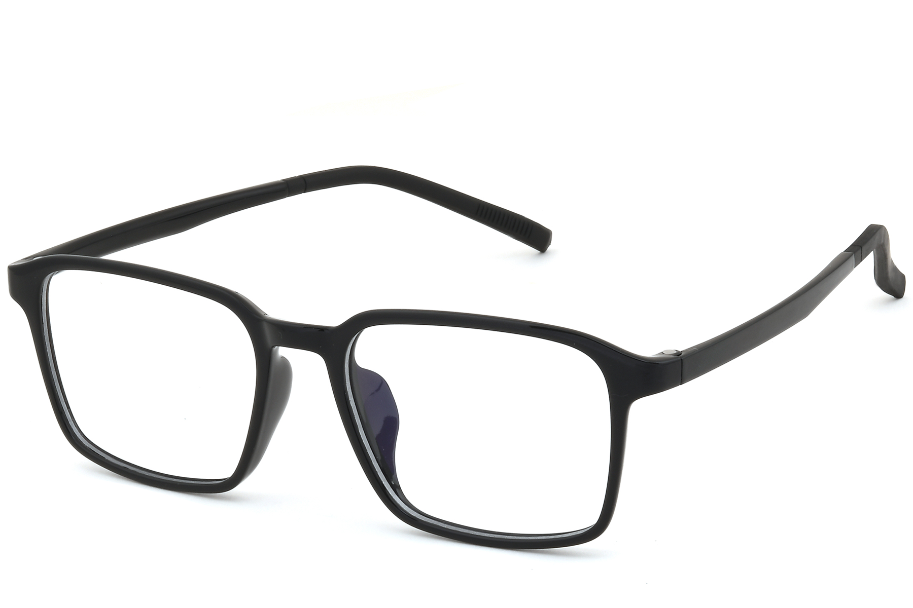 BS0620-0258_Black_Rectangular_TR90_Glasses_corner