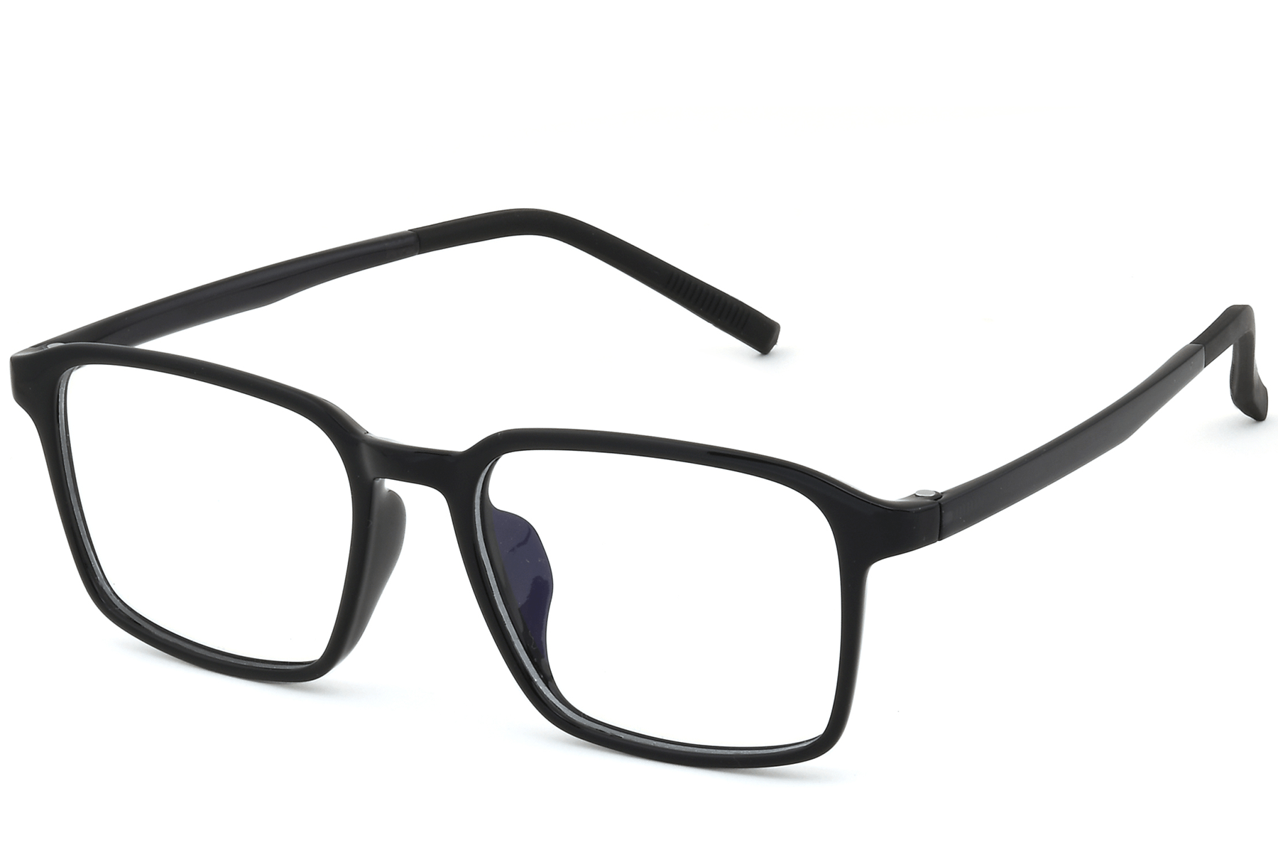 Rectangular Black TR90 Glasses #BS0620-0259