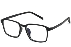 Gafas rectangulares negras TR90 #BS0620-0259