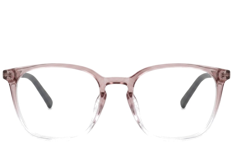 BS0620-0262_Pink_Rectangular_TR90_Glasses_corner-front
