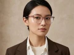 BS0620-0262_Pink_Rectangular_TR90_Glasses_corner-tryon_female