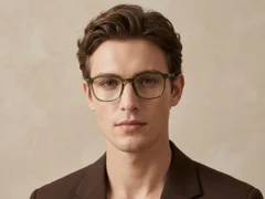 BS0620-0263_Green_Rectangular_TR90_Glasses_corner-tryon_male