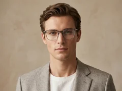 BS0620-0264_Grey_Rectangular_TR90_Glasses-tryon_male