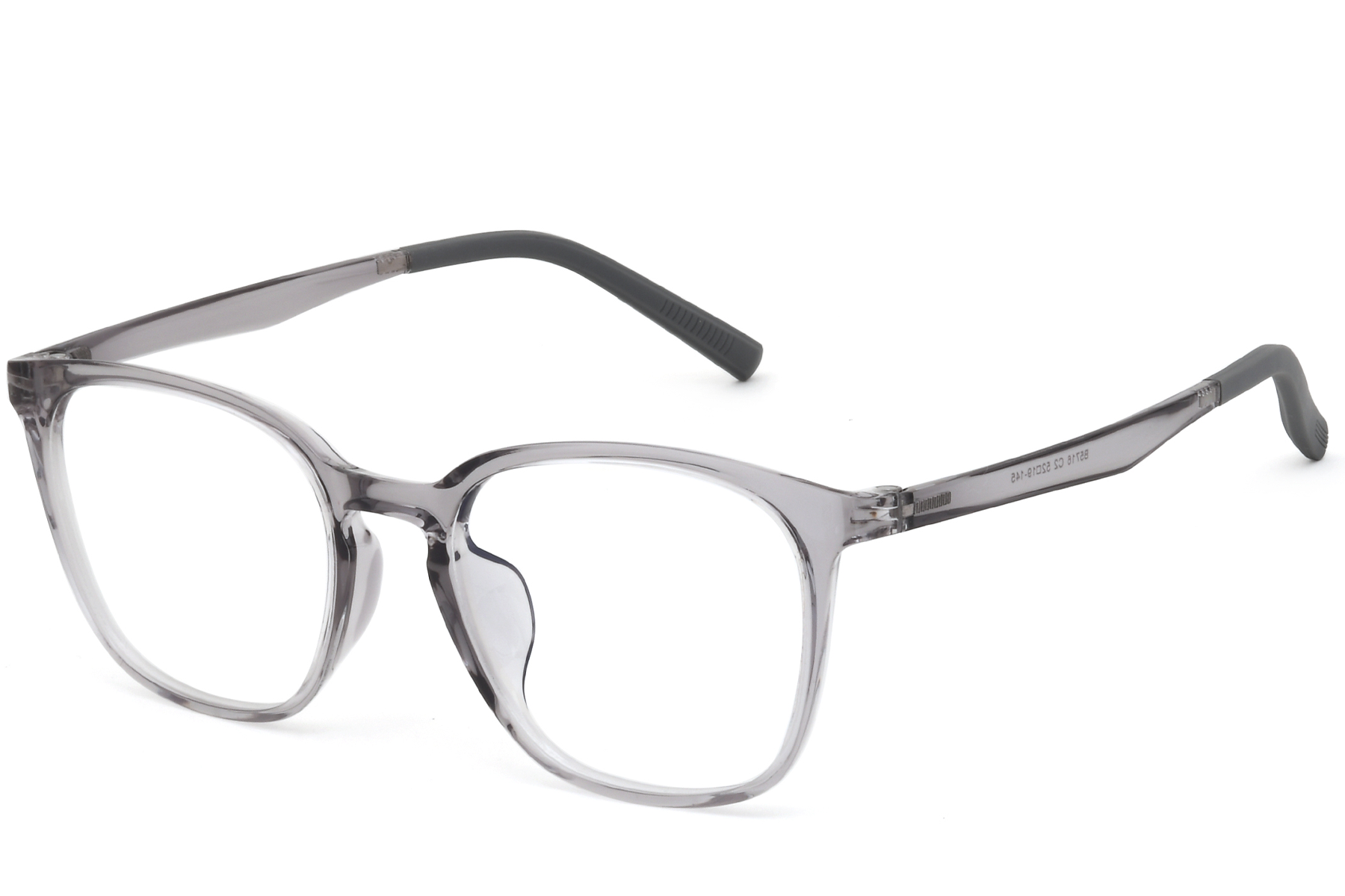 Gafas rectangulares grises TR90 #BS0620-0264
