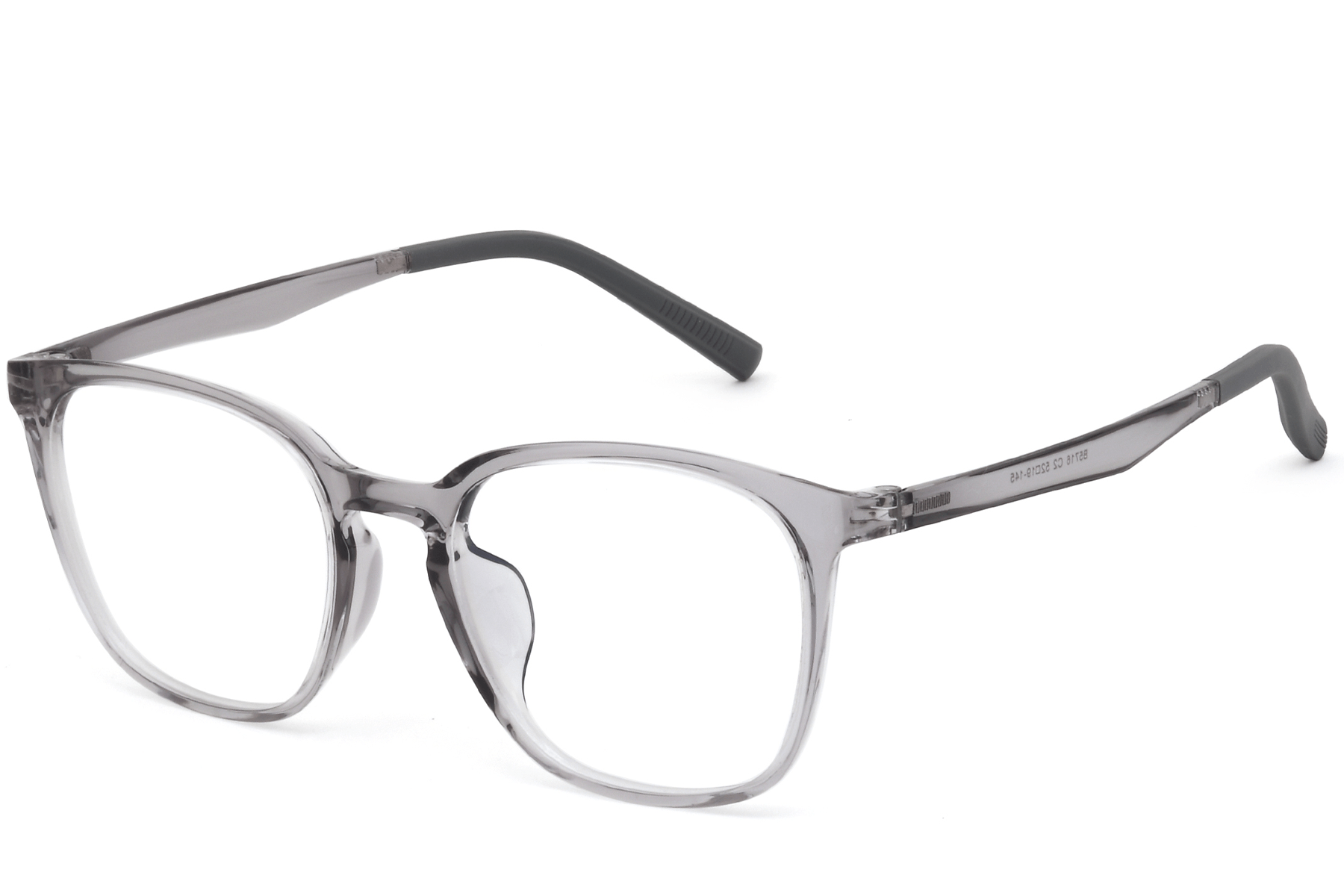 Rectangular Gray TR90 Glasses #BS0620-0264