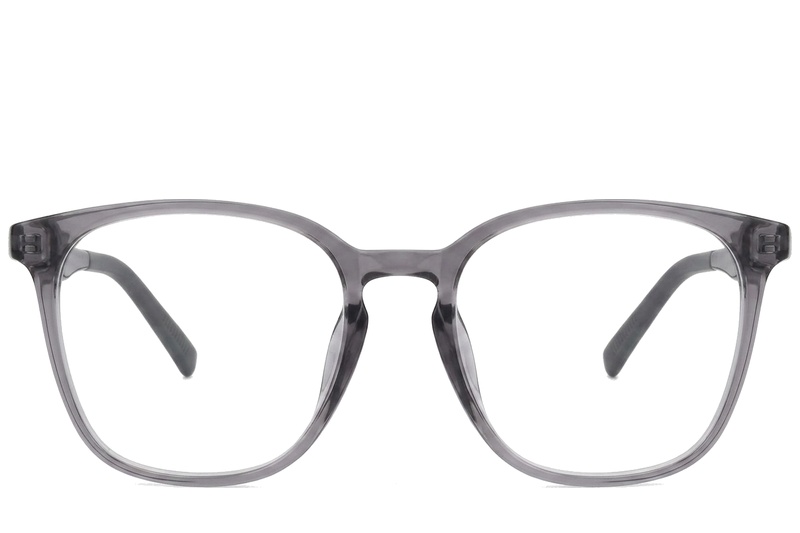 BS0620-0265_Grey_Rectangular_TR90_Glasses_corner-front