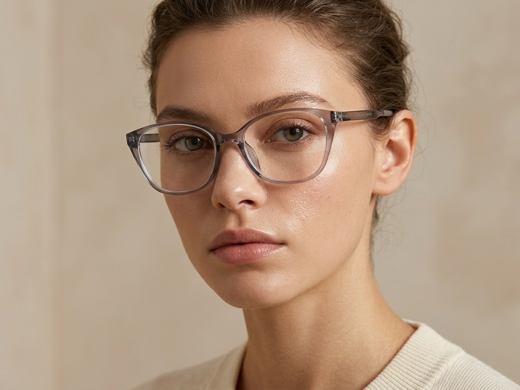 BS0620-0271_Grey_Butterfly_TR90_Glasses_corner-tryon_female