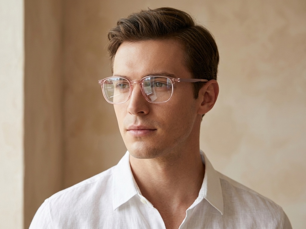 BS0620-0281_Pink_Rectangular_TR90_Glasses_corner-tryon_male