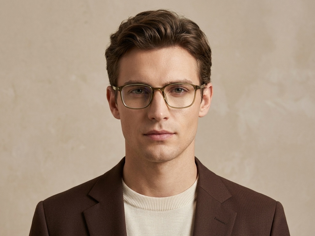 BS0620-0283_Green_Rectangular_TR90_Glasses_corner-tryon_male