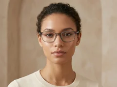 BS0620-0284_Grey_Rectangular_TR90_Glasses-tryon_female