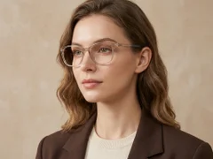 BS0620-0286_Grey_Rectangular_TR90_Glasses_corner-tryon_female