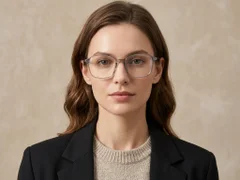 BS0620-0289_Grey_Rectangular_TR90_Glasses_corner-tryon_female
