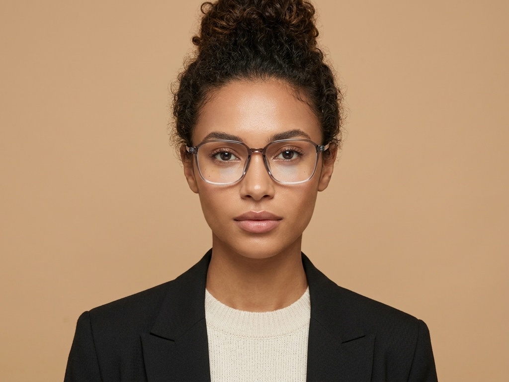 BS0620-0291_Grey_Rectangular_TR90_Glasses_corner-tryon_female
