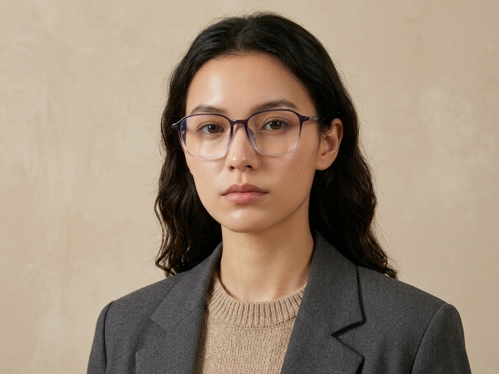 BS0620-0294_Purple_Rectangular_TR90_Glasses-tryon_female