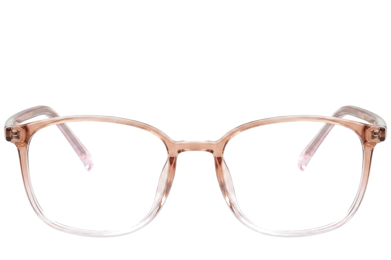 BS0620-0302_Brown_Rectangular_TR90_Glasses_corner-front