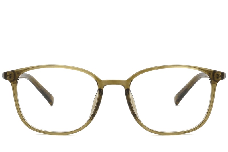 BS0620-0305_Green_Rectangular_TR90_Glasses_corner-front