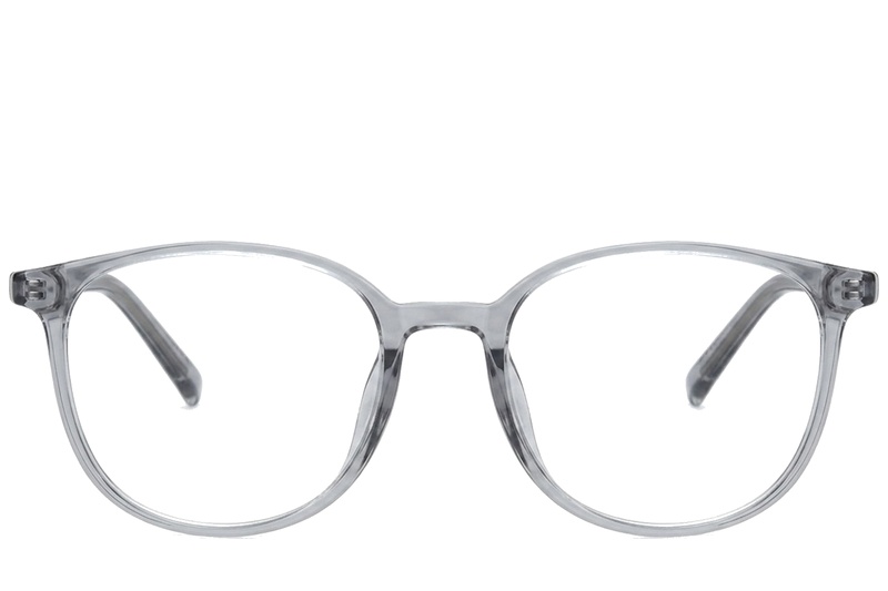 BS0620-0310_Grey_Oval_TR90_Glasses_corner-front