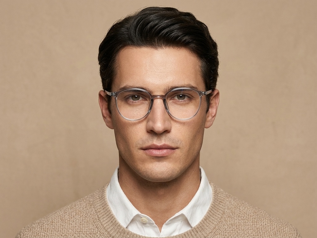 BS0620-0310_Grey_Oval_TR90_Glasses_corner-tryon_male