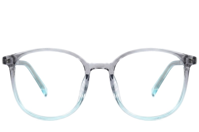 BS0620-0311_Grey_Oval_TR90_Glasses_corner-front