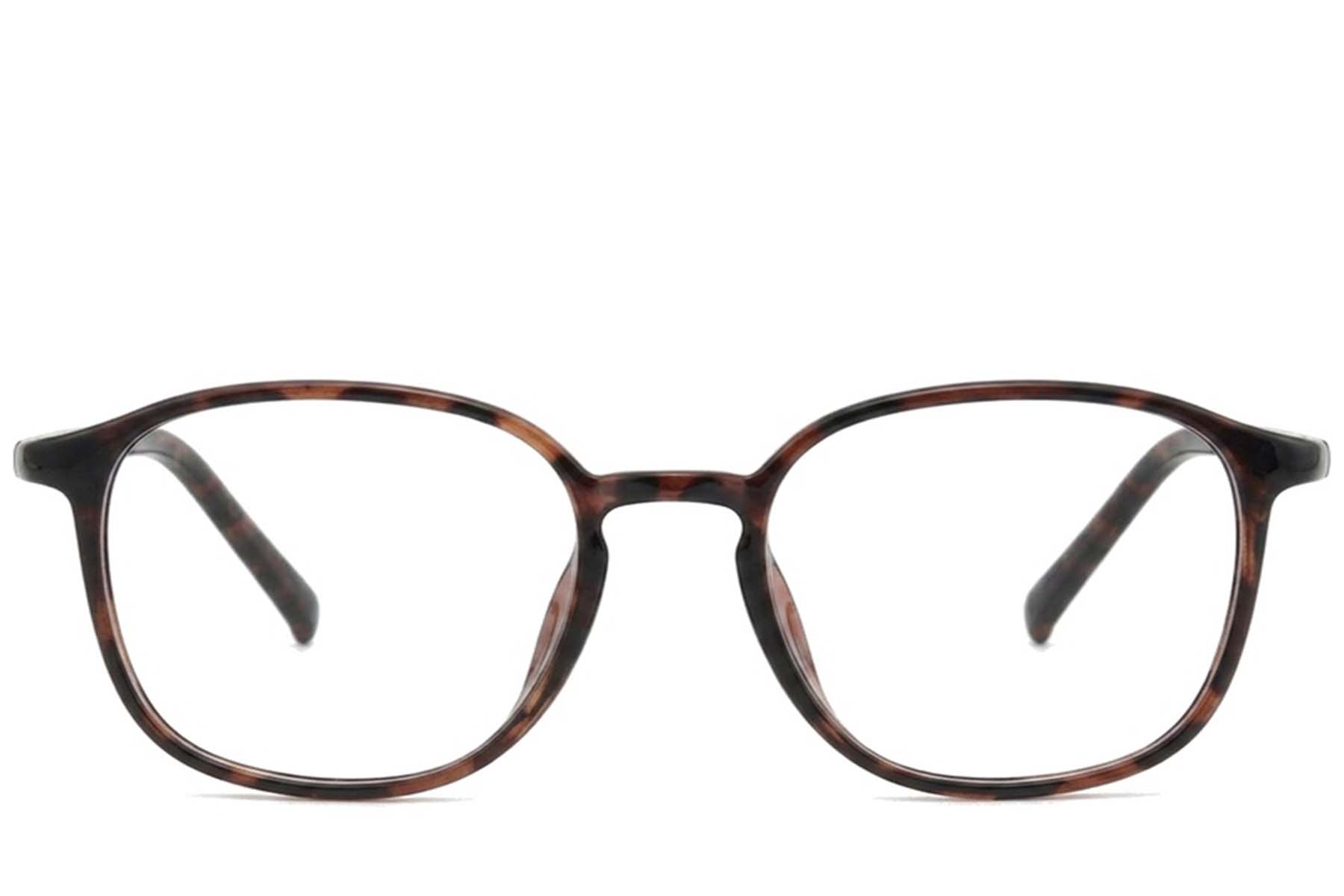 BS0620-0318_Tortoiseshell_Rectangular_TR90_Glasses_corner-front