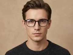 BS0620-0324_Black_Rectangular_TR90_Glasses-tryon_male