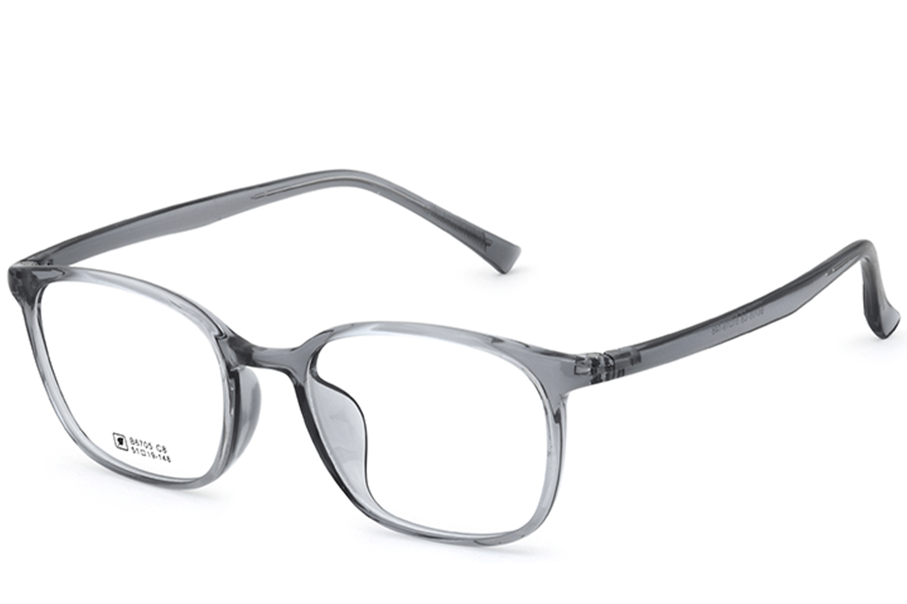 BS0620-0327_Grey_Rectangular_TR90_Glasses_corner