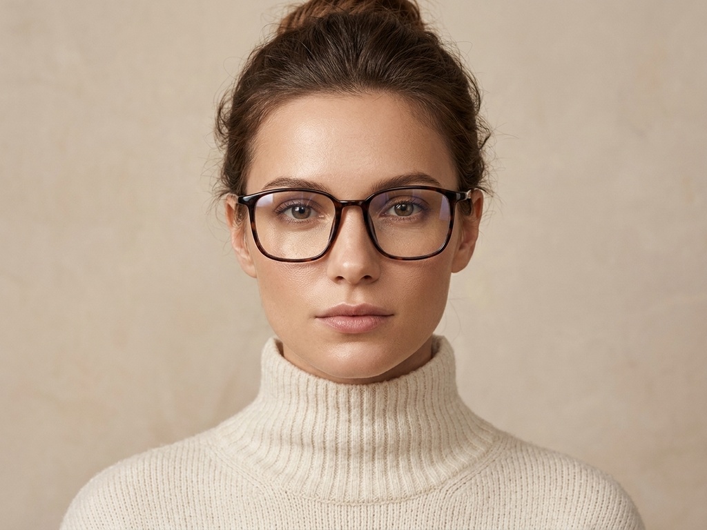 BS0620-0330_Tortoiseshell_Rectangular_TR90_Glasses_corner-tryon_female