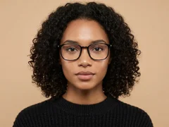 BS0620-0331_Black_Rectangular_TR90_Glasses_corner-tryon_female