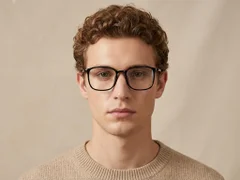 BS0620-0331_Black_Rectangular_TR90_Glasses_corner-tryon_male
