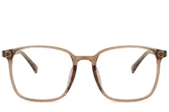 BS0620-0332_Brown_Rectangular_TR90_Glasses_corner-front