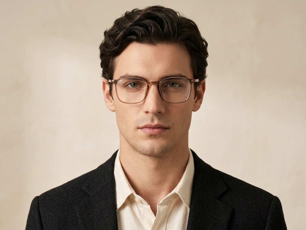 BS0620-0332_Brown_Rectangular_TR90_Glasses_corner-tryon_male