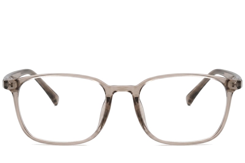 BS0620-0333_Grey_Rectangular_TR90_Glasses_corner-front