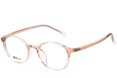 Oval Pink TR90 Glasses #BS0620-0336