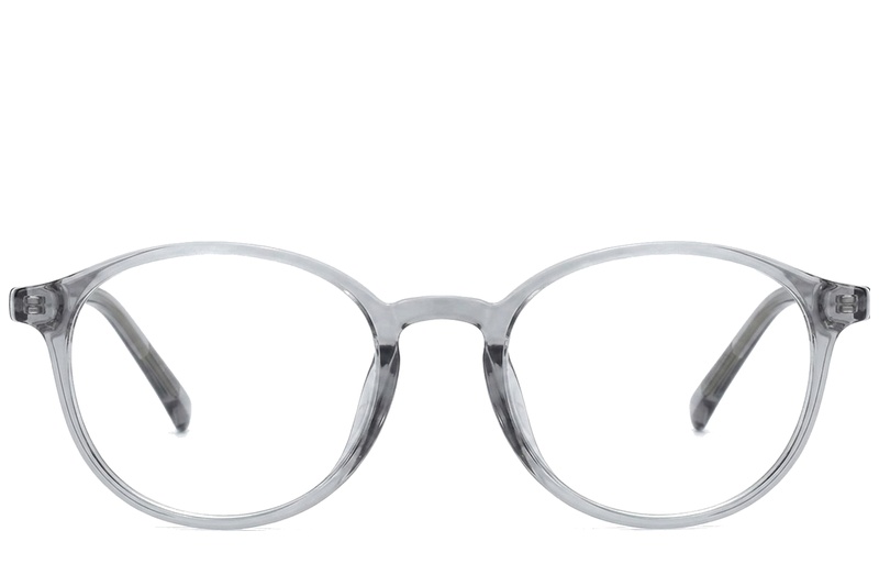 BS0620-0337_Grey_Oval_TR90_Glasses_corner-front