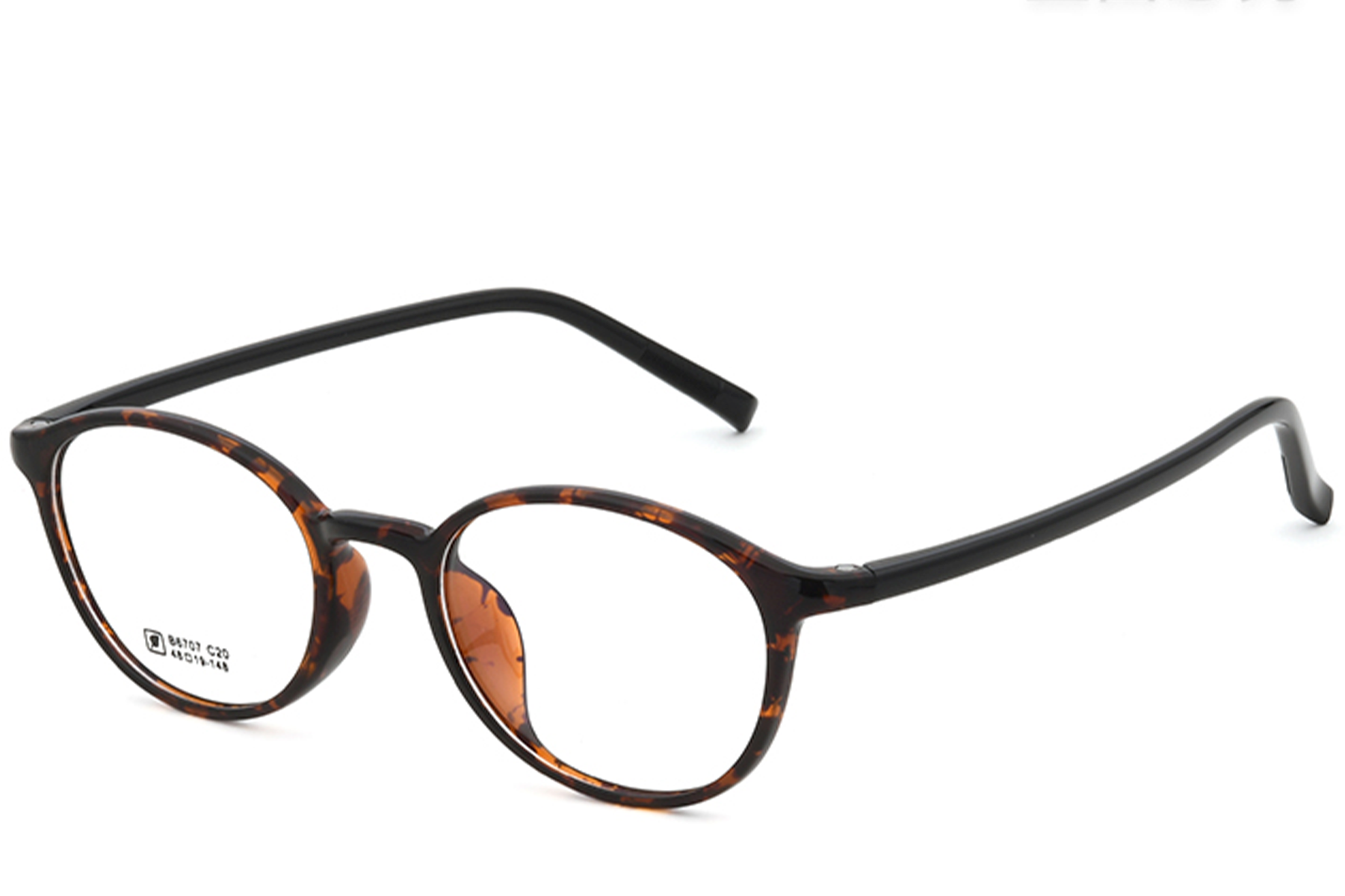 BS0620-0338_Tortoiseshell_Oval_TR90_Glasses_corner