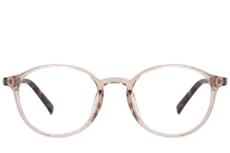 BS0620-0340_Brown_Oval_TR90_Glasses_corner-front