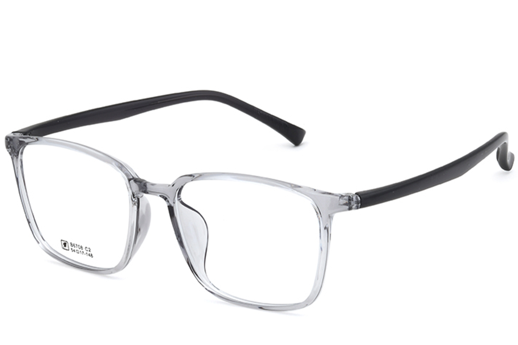 BS0620-0342_Grey_Rectangular_TR90_Glasses_corner