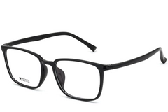 Gafas rectangulares negras TR90 #BS0620-0344